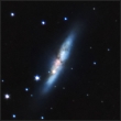 M 82, SN2014J - detail (sub 2min/1hod 36min, DF)