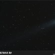 Lovejoy - reálná poloha komety mezi hvězdami